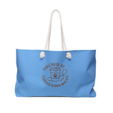 Dog Lover Weekender Bag - Fuel Your Adventures! Perfect for Travel, Gifts, Pet Owners, Coffee Lovers, Outdoor Fun