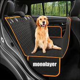 Orange Single-layer Hard Board Rear Seat Pet Travel Car Pet Mat Pet Car Bed,Only Supports Self-pickup