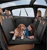 Made4Pets Pet Dog Car Back Seat Cover Back Seat Extension Pad Can Bear 400 Pounds Waterproof And Non-slip Dog Car Hammock Eight-layer Hard Bottom With PE Foam Easy To Install And Clean