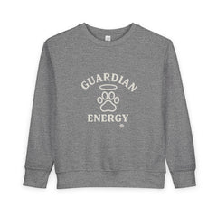 Toddler Guardian Energy Sweatshirt, Cozy Kids Apparel, Cute Toddler Gift, Pet Lover Clothing, Birthday and Holiday Sweatshirt