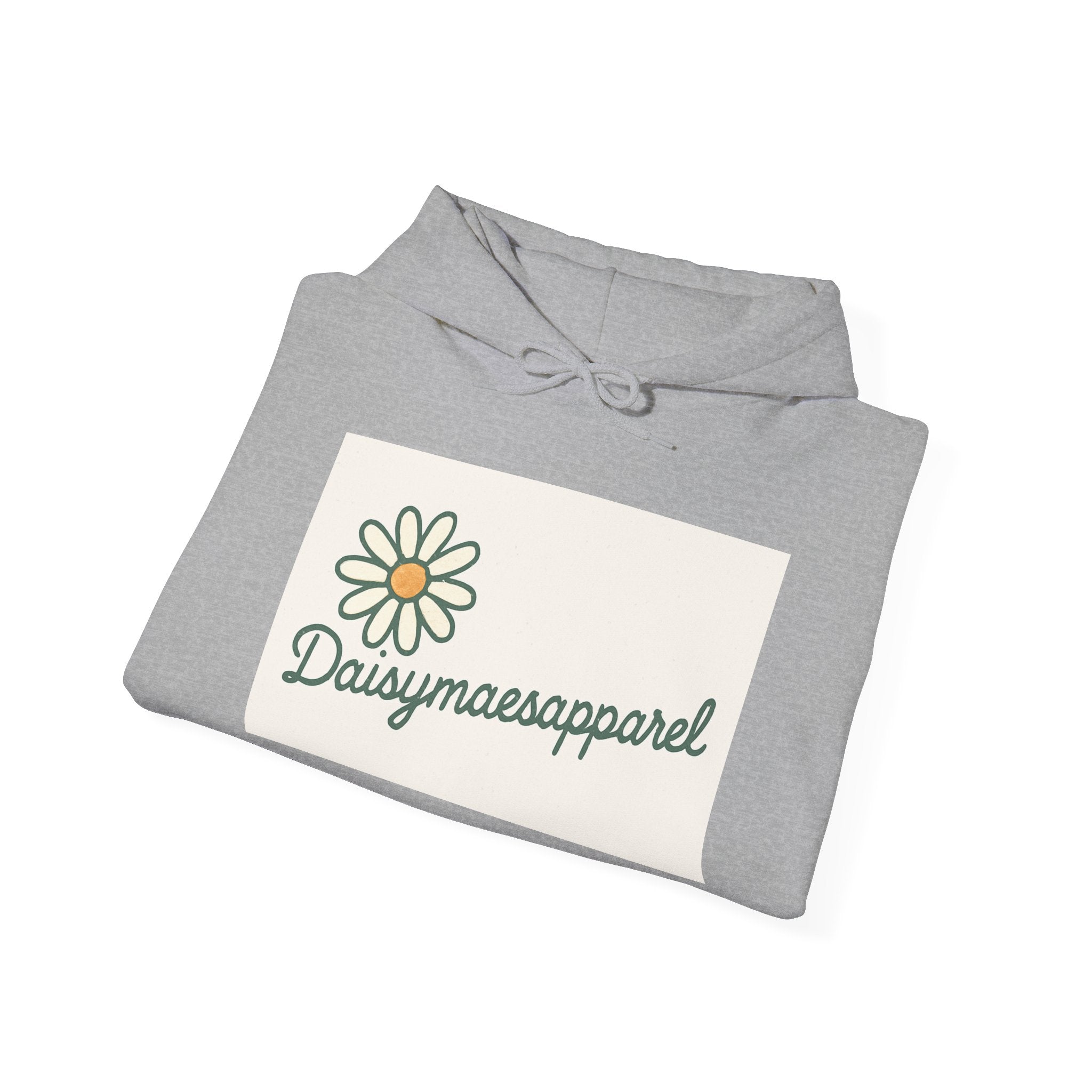 Unisex Hooded Sweatshirt, Cozy Dog Lover Hoodie, Flower Graphic Sweatshirt, Gift for Pet Owners, Relaxed Fit Casual Wear