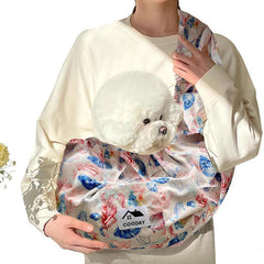 Hands-free Pet Cuddle Carrier For Small And Medium-sized Dogs, Cats, Rabbits, Lambs, Chickens, Etc.