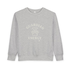 Toddler Guardian Energy Sweatshirt, Cozy Kids Apparel, Cute Toddler Gift, Pet Lover Clothing, Birthday and Holiday Sweatshirt