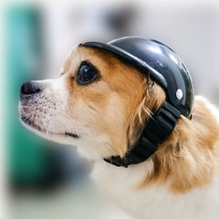 Pet Helmet New Motorcycle Helmet Dog Cat Accessories Pet Toy Hat Headwear