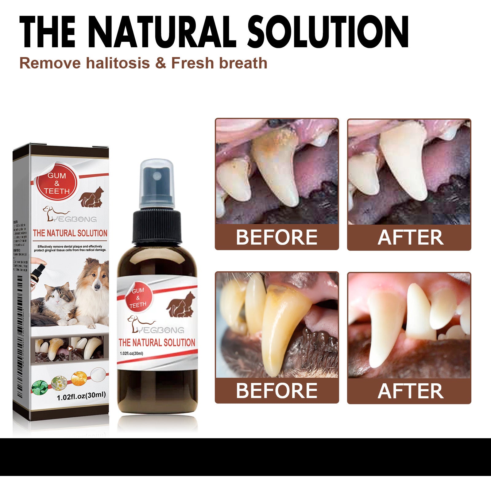 Pet Tooth Cleaning Spray