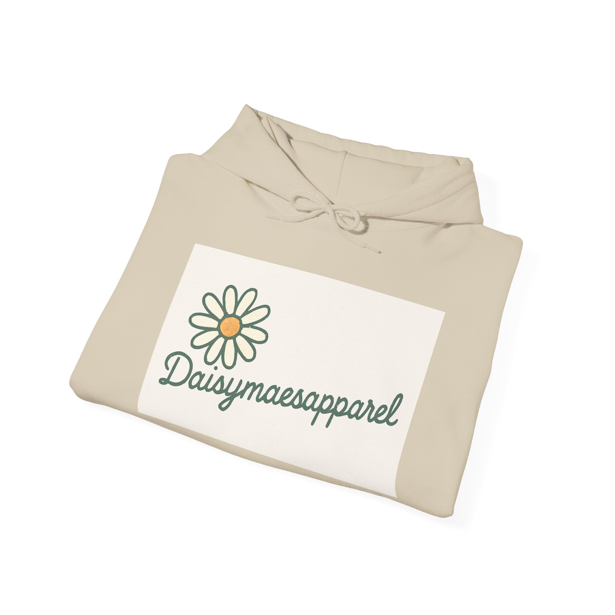 Unisex Hooded Sweatshirt, Cozy Dog Lover Hoodie, Flower Graphic Sweatshirt, Gift for Pet Owners, Relaxed Fit Casual Wear