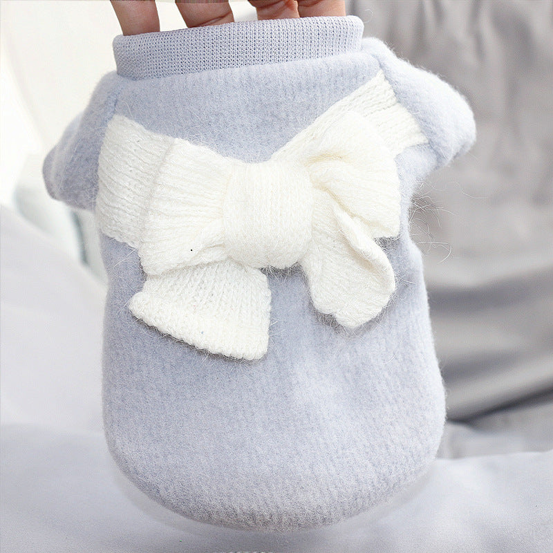 Pet Clothes Teddy Sweater Dog Clothes Bichon Pomeranian Schnauzer VIP Small Dog Cat Clothes