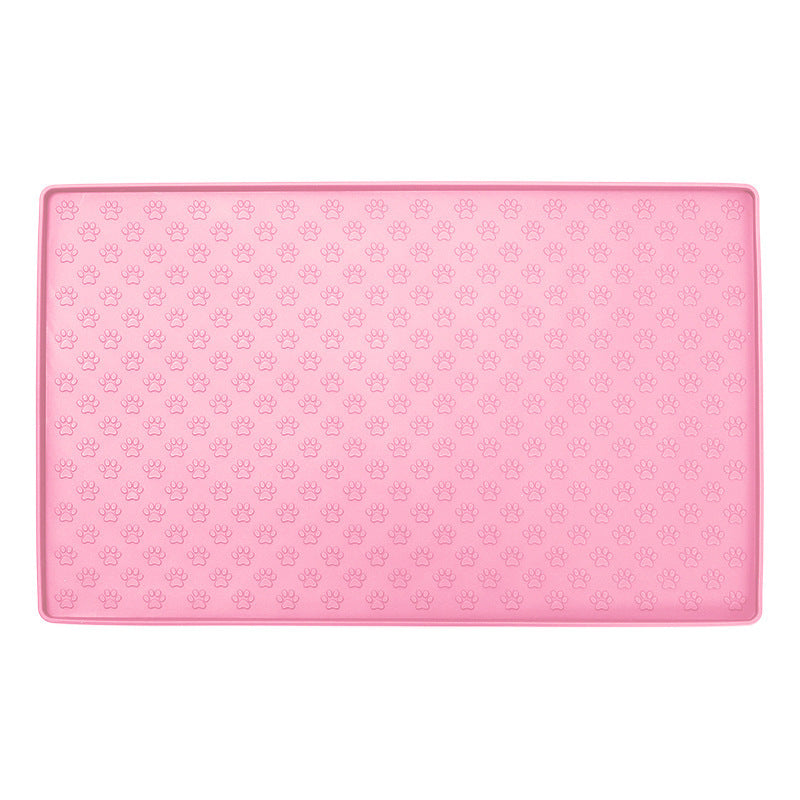 Spot Pet Mat, Waterproof And Easy To Clean Silicone Dog Mat, Cat Mat, Square Pet Placemat, Pet Supplies