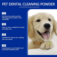 Yeagerbong Dog Tooth Cleaning Powder Gently Cleans Tartar Stains And Freshens Breath