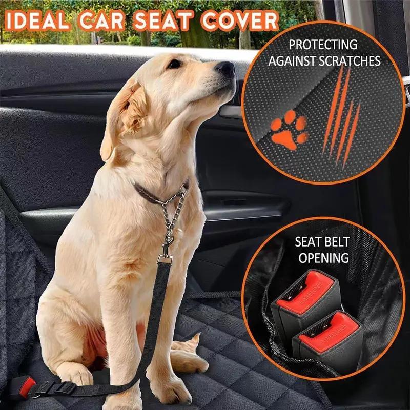 Orange Single-layer Hard Board Rear Seat Pet Travel Car Pet Mat Pet Car Bed,Only Supports Self-pickup