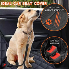 Orange Single-layer Hard Board Rear Seat Pet Travel Car Pet Mat Pet Car Bed,Only Supports Self-pickup