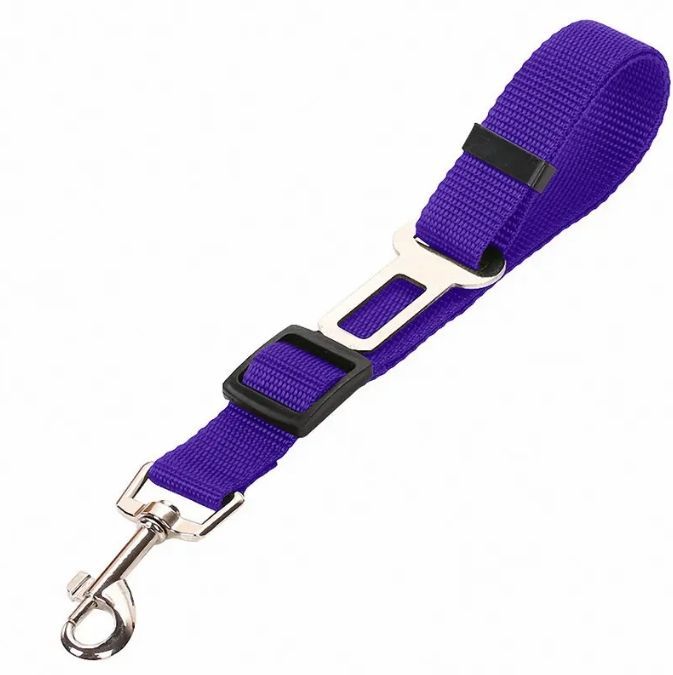 High Quality Durable Pet Cat Dog Vehicle Leash Nylon Adjustable Car Seat Dog Safety Belt Pet Leashes