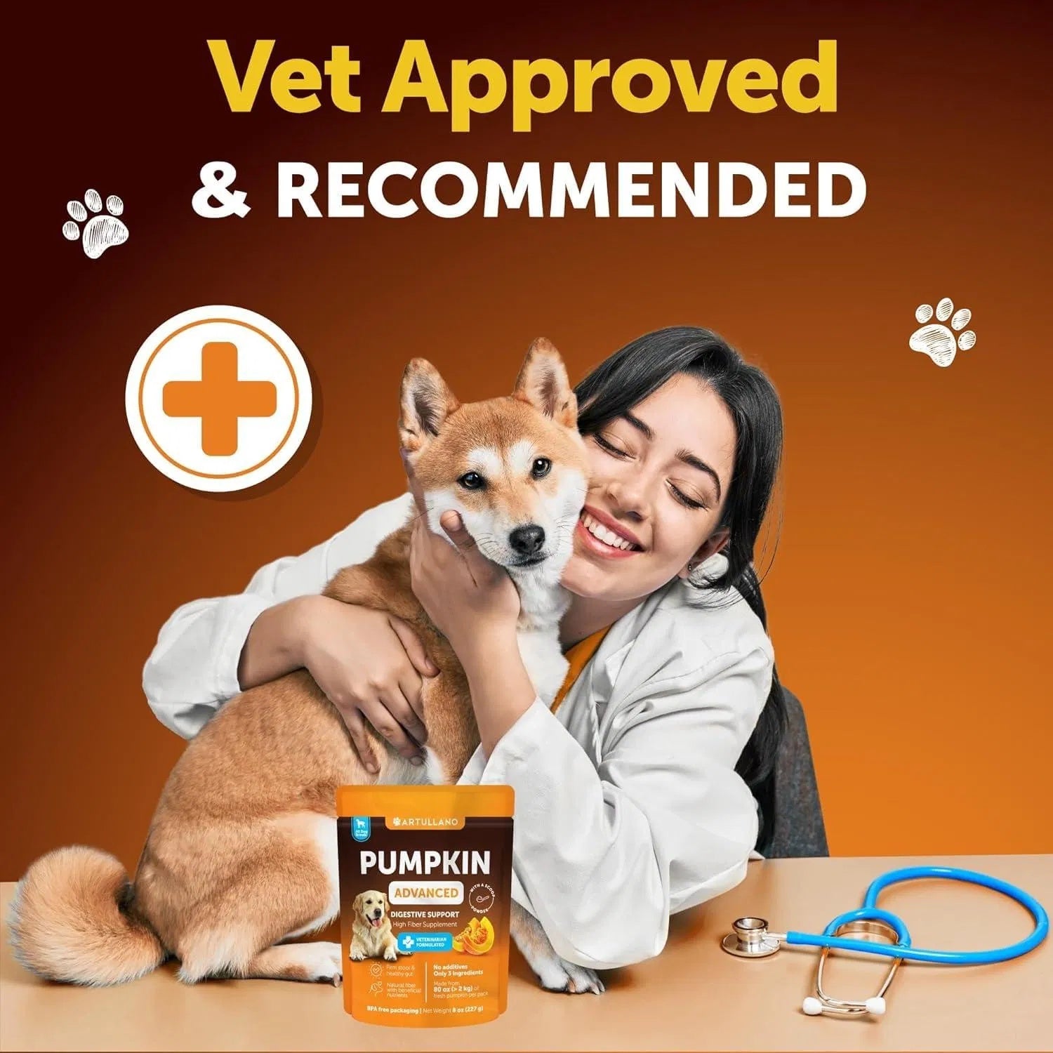 Do Not Sell On Amazon Pumpkin Powder For Dogs Digestive Support 8 OZ Fiber Supplement For Constipation For Gut Balance Healthy Skin Digestion Glands Firm Stool Poop Anti Diarrhea Gas Relief