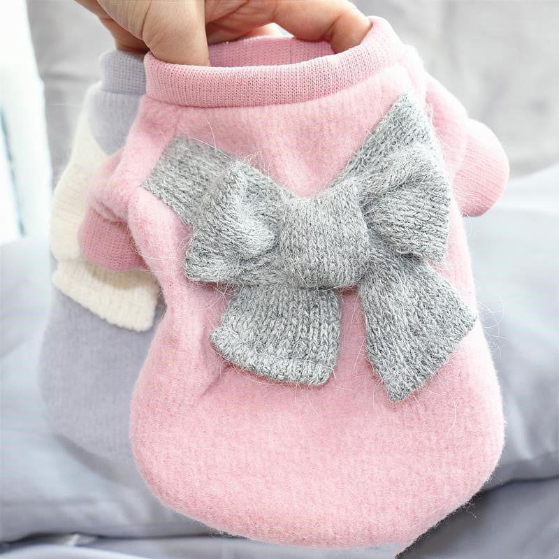 Pet Clothes Teddy Sweater Dog Clothes Bichon Pomeranian Schnauzer VIP Small Dog Cat Clothes